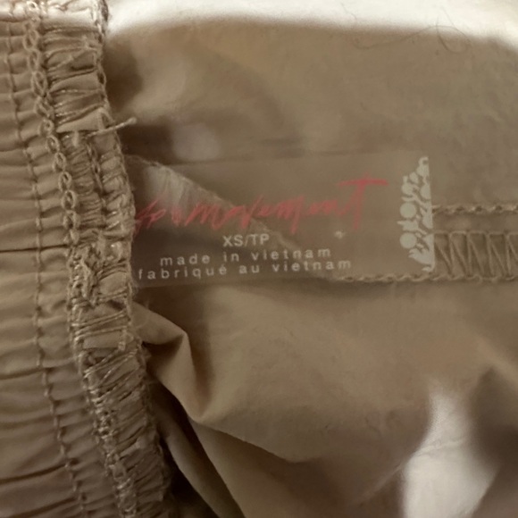 Free People Movement Champ is Here Track Barrel Pants - Light Pink - Size XS - Picture 2 of 10